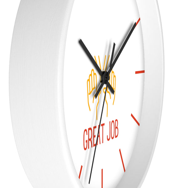 Great Job High Five Wall Clock