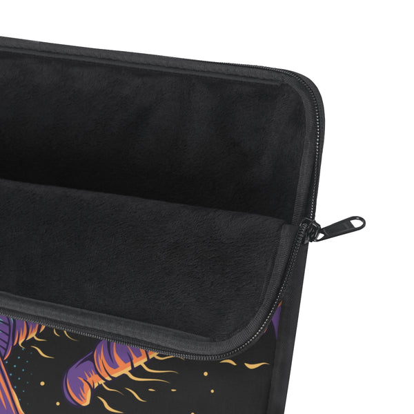Jumping Over the Nebula Astronaut Laptop Sleeve