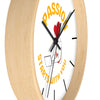 Passion Starts with You Wall Clock