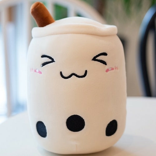 Bubble Tea Plush Toy Boba Plush Milk Boba Tea Plush Cup Shaped Pillow