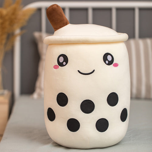 Bubble Tea Plush Toy Boba Plush Milk Boba Tea Plush Cup Shaped Pillow