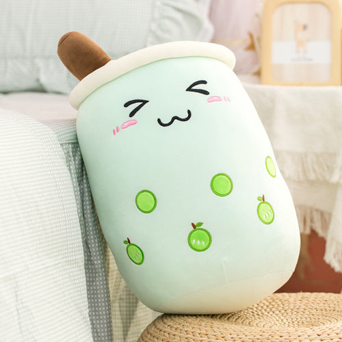 Bubble Tea Plush Toy Boba Plush Milk Boba Tea Plush Cup Shaped Pillow