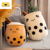 Bubble Tea Plush Toy Boba Plush Milk Boba Tea Plush Cup Shaped Pillow