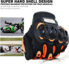 Motorcycle Touch Screen Gloves Breathable Full Finger Hard Shell Anti