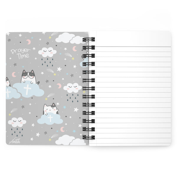 My Little Prayer Book Cat Clouds (Grey)