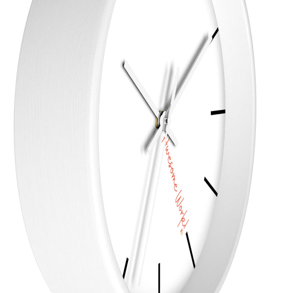 Awesome Work Thumbs Up Wall Clock