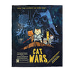 Cat Wars Galaxy Universe Blanket