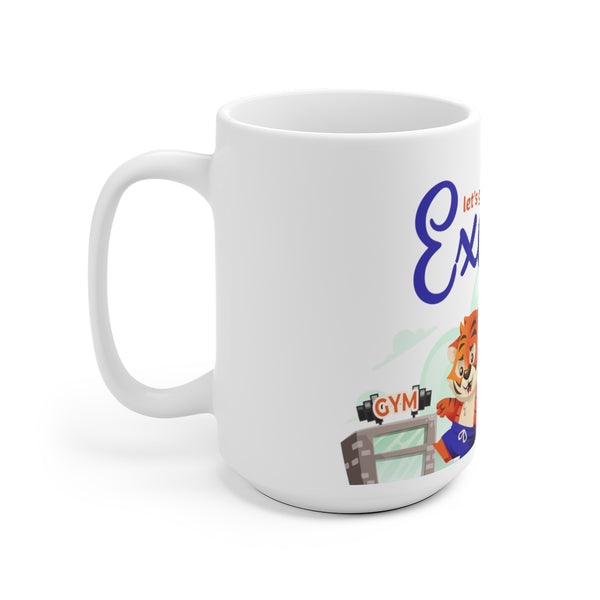 Let's Go Exercise Kai & Kika Mug