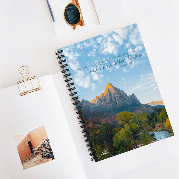 Jeremiah 29:12 Nature Prayer Journal