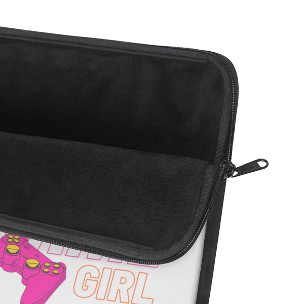 Game Girl Pink Controller Laptop Sleeve
