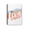 Live Watercolor Spiral Notebook - Ruled Line