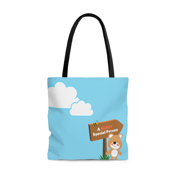A Beary Special Person Sign Tote Bag