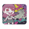 Anime School Girl in Japan Mouse Pad