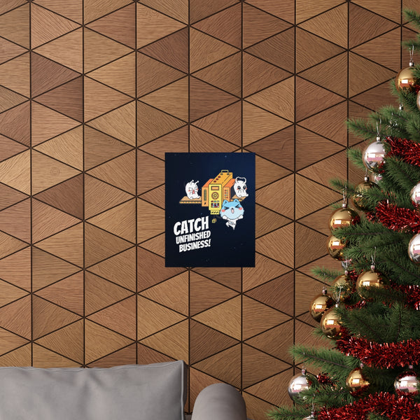 The Effort Machine At Work Matte Poster