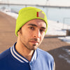 Awesome Work Thumbs Up Motivational Knit Beanie