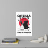 Catzilla Removable Wall Decal