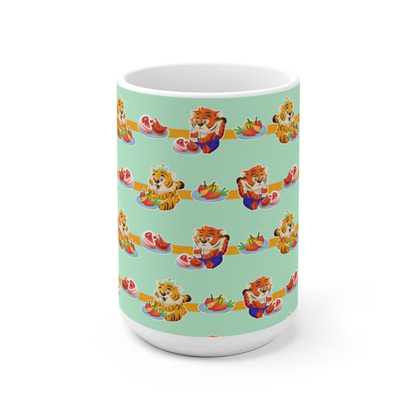 Meat Diet Kai & Kika Ceramic Mug