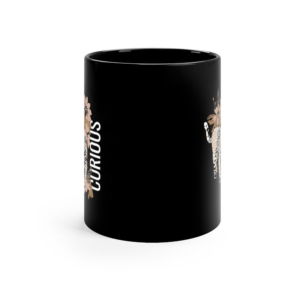 Animal Kingdom: Curious 11oz Black Mug