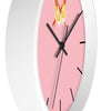 Right on Target Yellow Sneakers Wall Clock