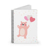 Hug March Bear Spiral Notebook - Ruled Line