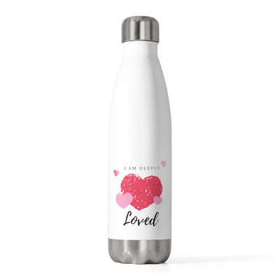 I am Deeply Loved Valentine 20oz Insulated Bottle