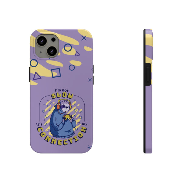 Funny Sloth Gaming Connection Problems Tough Phone Case