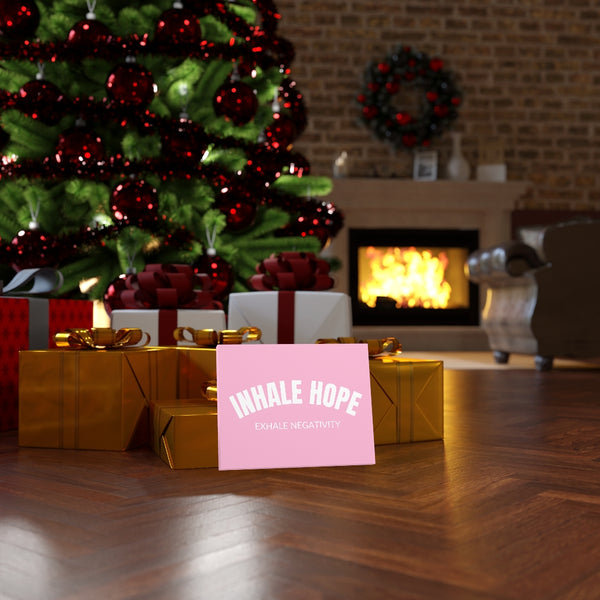Inhale Hope Exhale Negativity Canvas Gallery Wraps