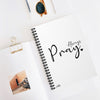 Always Pray Simple Prayer Journal (White)