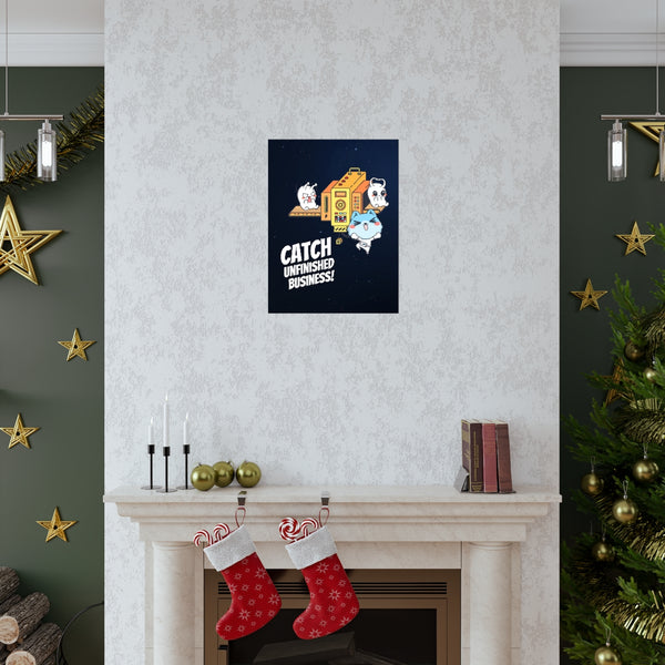 The Effort Machine At Work Matte Poster