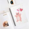 Hug March Bear Spiral Notebook - Ruled Line