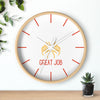 Great Job High Five Wall Clock