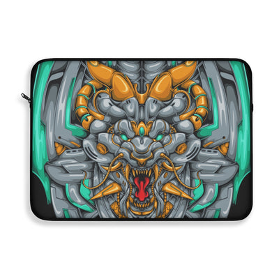 Mecha Dragon Emerald Laptop Sleeve