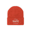 Happy SAFE Holidays Knit Beanie