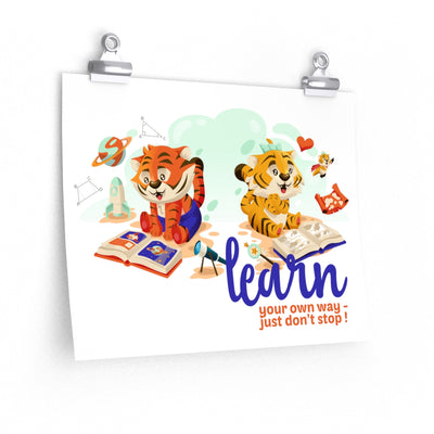 Learn Your Own Way Kai Kika Poster