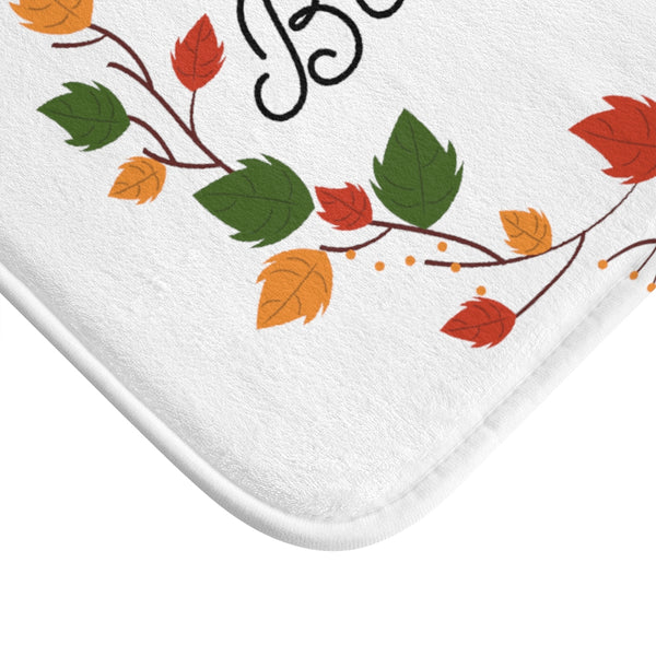 Change Can Be Beautiful Fall Wreath Bath Mat