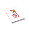 Love is the Best Gift Balloon Bear Journal - Ruled Line