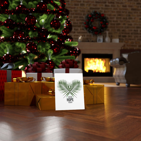 Grow Hope Today Palm Canvas Gallery Wraps