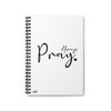 Always Pray Simple Prayer Journal (White)