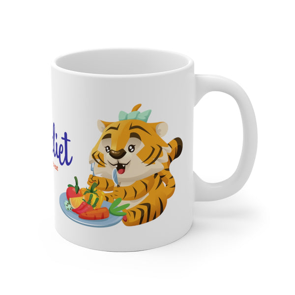 Meat Diet To Eat or Not To Eat Kai & Kiki Mug