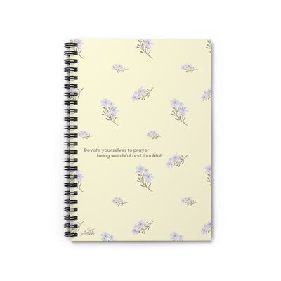 Devote Yourself to Prayer Lavender Prayer Journal