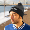 Inhale Hope Exhale Negativity Pom Pom Beanie