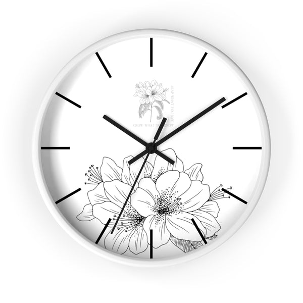 Grow What You Know Reap What You Sow Wall Clock