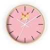 Right on Target Yellow Sneakers Wall Clock