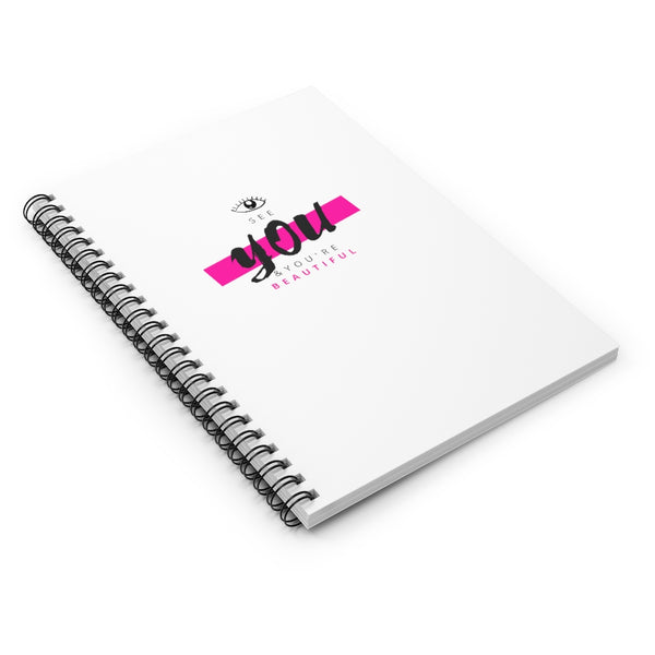 Eye See You & You're Beautiful Spiral Notebook - Ruled Line