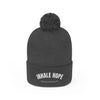 Inhale Hope Exhale Negativity Pom Pom Beanie