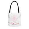 New Year, Here I Come! Motivational Tote Bag