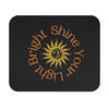 Shine Your Light Bright Astrology Mouse Pad