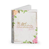 Psalm 145:18 Floral Prayer Notebook