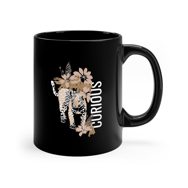Animal Kingdom: Curious 11oz Black Mug