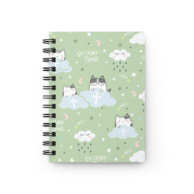 My Little Prayer Book Cat Clouds (Green)